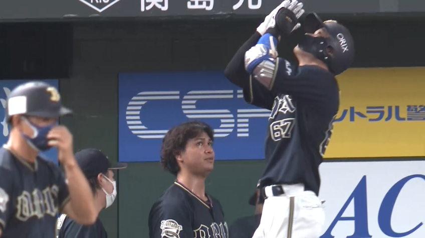 4回表・B中川圭太 先制弾!! 第5号のソロホームラン!!