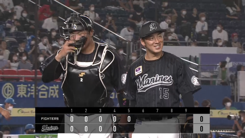 5回表・M美馬学 今季8勝目へ!! 5回無失点の好投をみせる!!