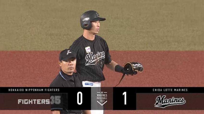 6回裏・M高部瑛斗 見事な流し打ち!! 均衡を破るタイムリーヒットを放つ!!