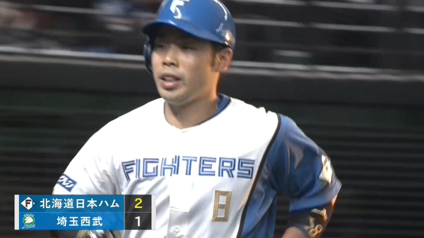 10回表・F近藤健介 勝ち越しの一発!! ライトへ第7号ホームランを放つ!!