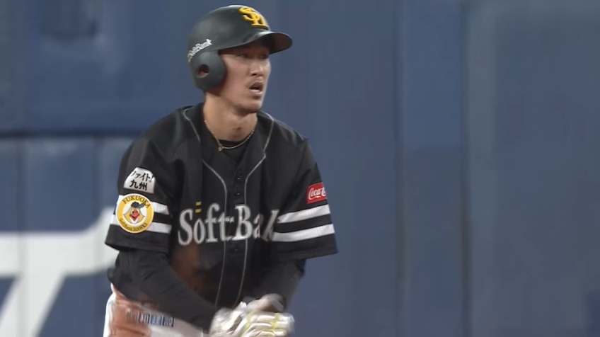 1回表・H三森大貴 素晴らしいスタートを切って盗塁成功!! 初回から積極的な走塁を見せる!!