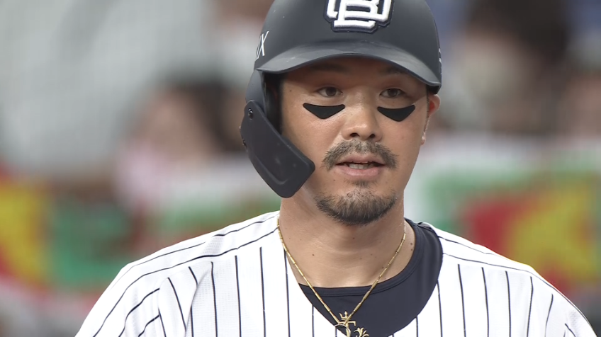 6回裏・B T-岡田 反撃開始!! ライト前へタイムリーヒットを放ち1点を返す!!