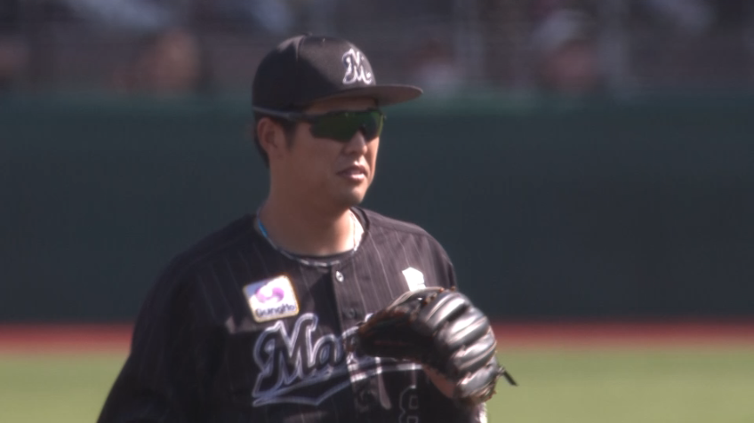 2回裏・M中村奨吾 逆シングルからのジャンピングスロー!! 躍動感のあるファインプレーを見せる!!