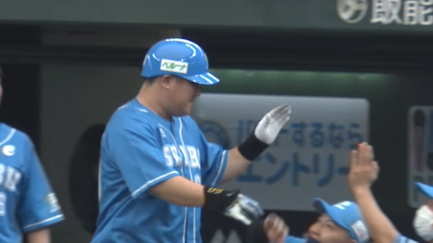 2回裏・L中村剛也 連敗脱出へ!! 先制のソロホームランを放つ!!