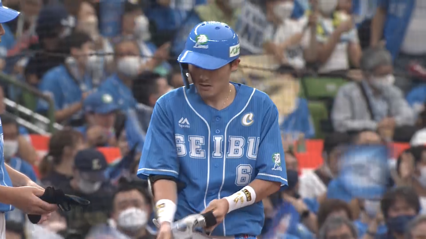 3回裏・L源田壮亮 2者連続の3ベースヒット!! 貴重な追加点を挙げる!!