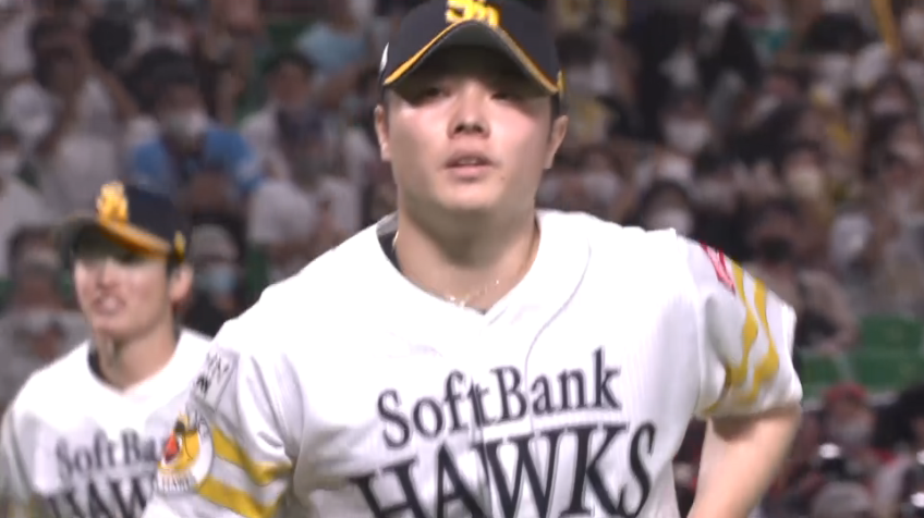 7回表・H松本裕樹 逆転は許さない!! 満塁のピンチを三振に抑える!!