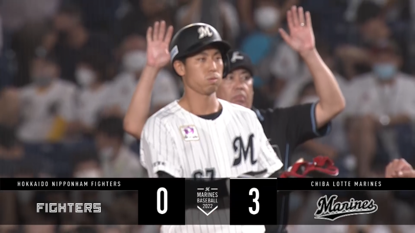 4回裏・M茶谷健太 レフト前へ運ぶタイムリーヒットで、点差を広げる!!