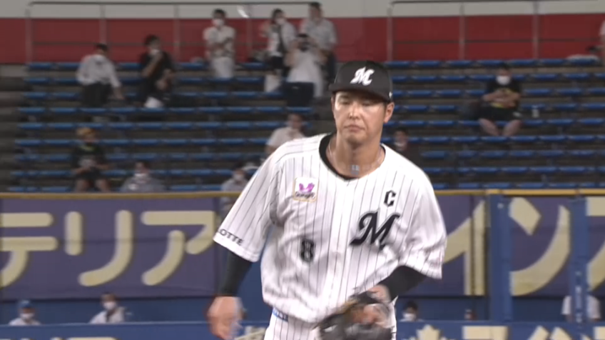 3回表・M中村奨吾 難しいバウンドに合わせる軽やかな守備をみせる!!