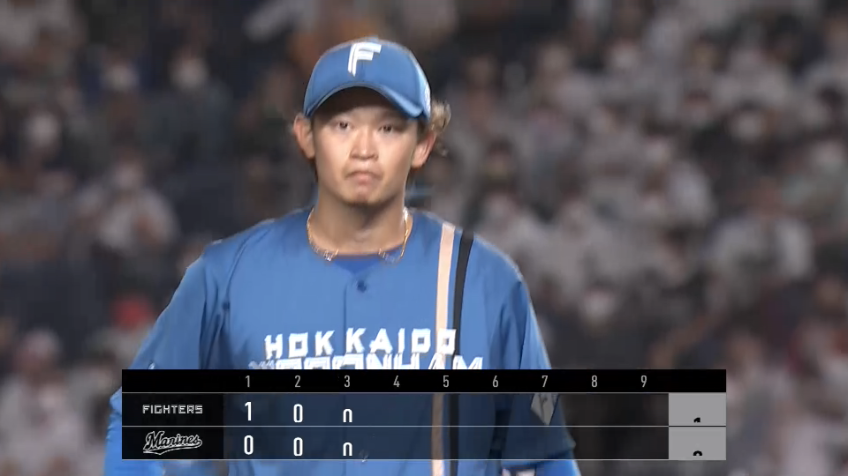 3回裏・F鈴木健矢 ピンチの場面で見逃し三振に仕留める!!