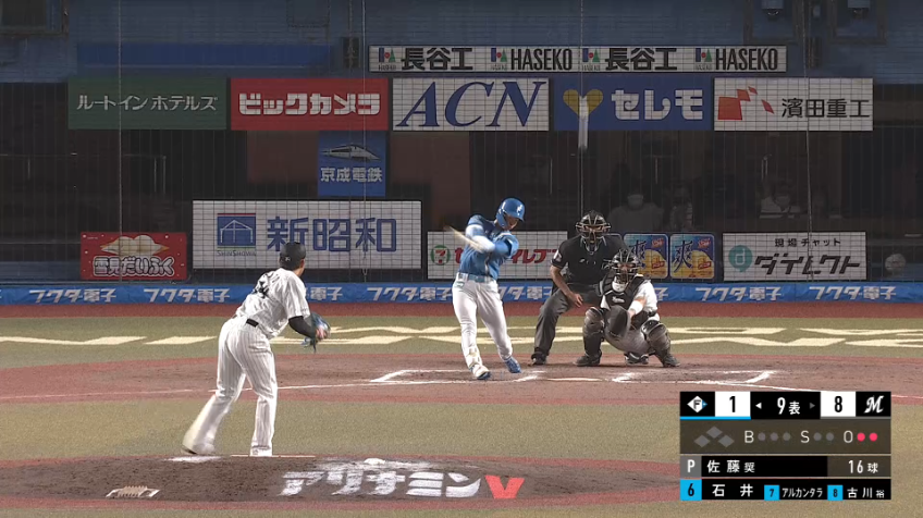9回表・M佐藤奨真 2イニングを完璧に抑える投球を見せ、試合を締める!!