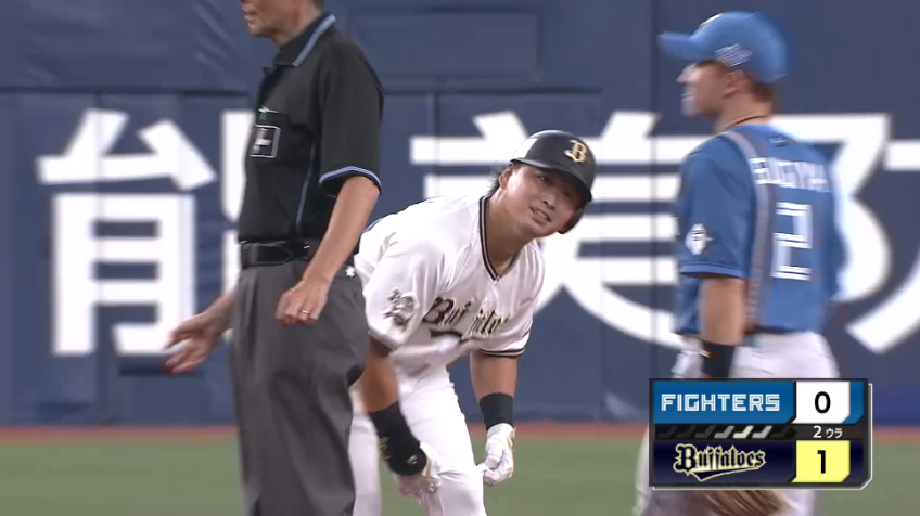 2回裏・B西村凌 貴重な先制打!! 9球目を捉えてレフトへタイムリー2ベースヒット!!