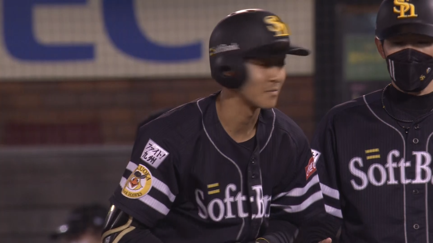 5回表・H柳町達 ライトへタイムリーヒットを放ち、更に2点を追加する!!