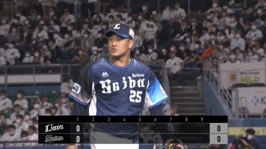 1回裏・L平井克典 初回からノーアウトランナー1,2塁のピンチを切り抜ける!!