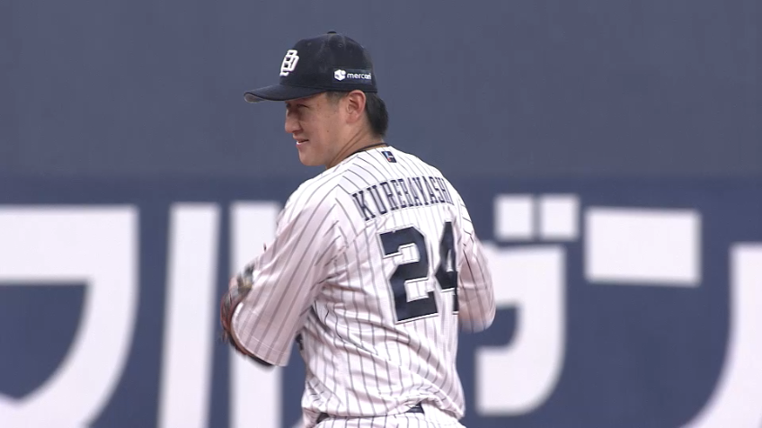 5回表・B紅林弘太郎 華麗な守備でアウトを奪う!!