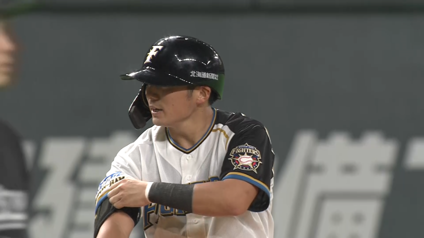 2回裏・F上川畑大悟 昨日の勢いそのままに、右中間を破る2点タイムリー3ベースヒットを放つ!!