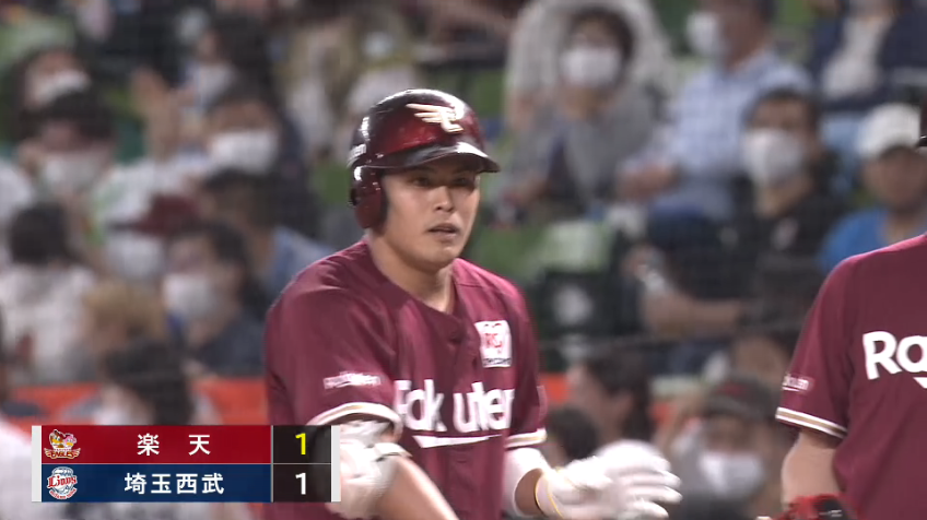 5回表・E山崎剛 試合中盤に貴重な同点打となるタイムリーヒットを放つ!!