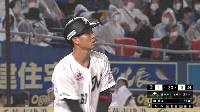 3回裏・M茶谷健太 同点に追いつくセンターへのタイムリーヒット!!