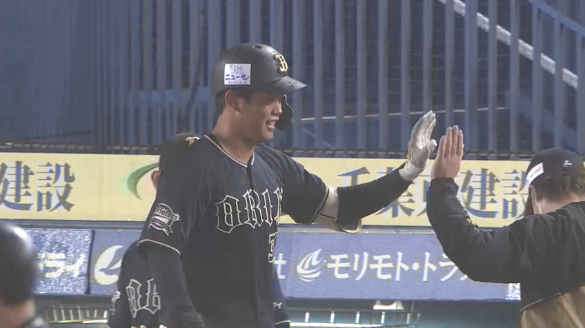 5回表・B太田椋 右中間方向へ技ありの勝ち越しホームラン!!