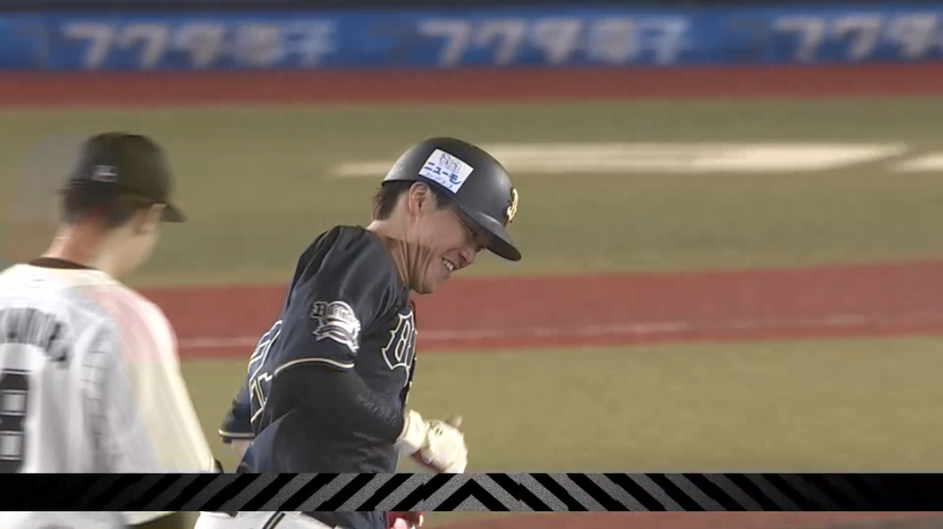 9回表・B伏見寅威 試合終盤で大きな意味を持つホームランが飛び出した!!