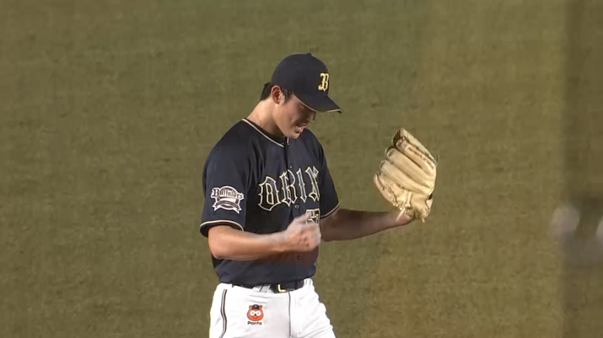 9回裏・B山崎颯一郎 最終回を3人で抑えてプロ初セーブを達成した‼