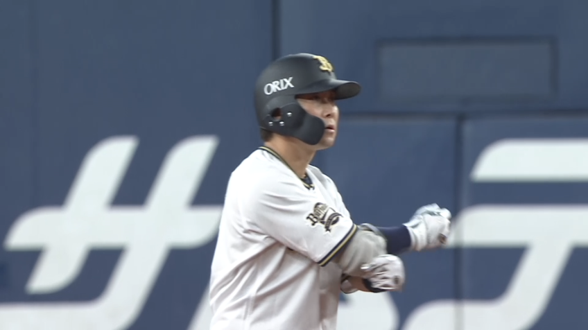 4回裏・B西野真弘 フェンス直撃の2ベースヒットでチャンス拡大!!