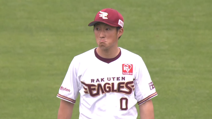 3回表・E小深田大翔 慣れないレフトからの好返球でピンチを防ぐ!!