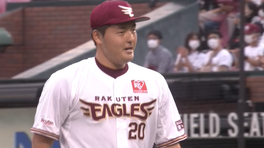 9回表・E安樂智大 9日ぶりの登板で2三振を奪う好投!!