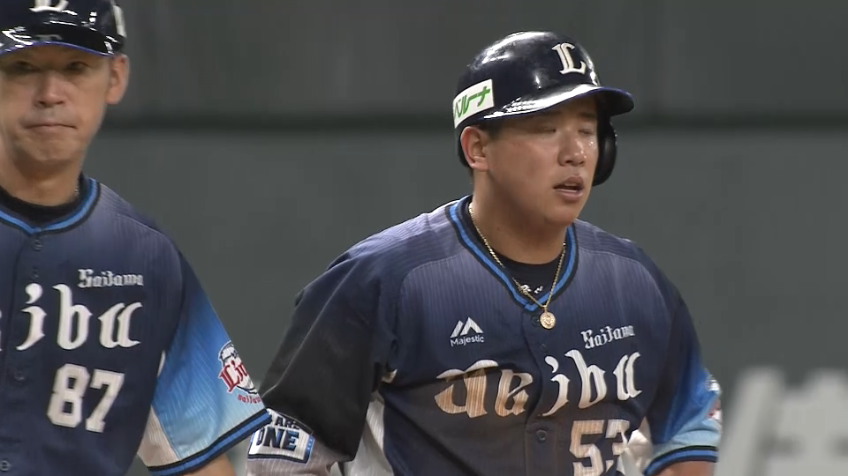 2回表・L愛斗 見事なスタートで3塁を陥れる!!