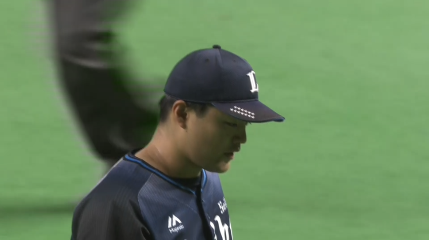 5回裏・L松本航 3者連続三振!! 圧巻のピッチングを見せる!!