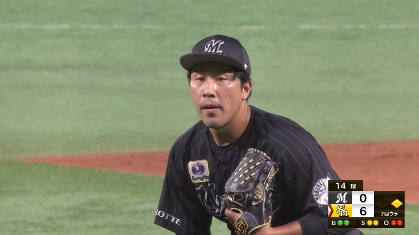 7回裏・M八木彬 ランナーを出しながらも1イニングを無失点に抑える!!