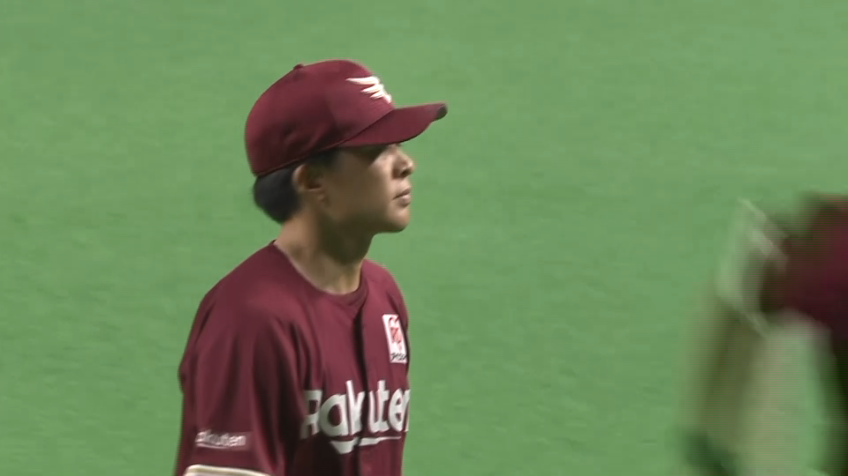 1回裏・E早川隆久 三振を奪う完璧な立ち上がり!!