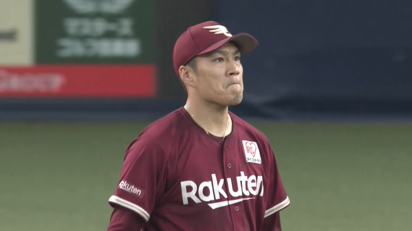 1回裏・E則本昂大 エンジン全開!! 156km/hのストレートで空振り三振!!