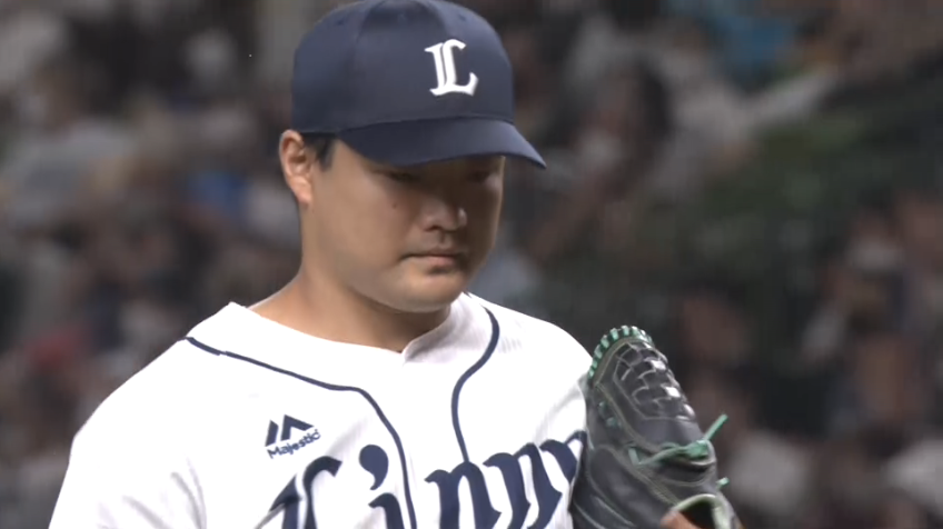 5回表・L松本航 援護を受けた直後に迎えたピンチを空振り三振で切り抜ける!!