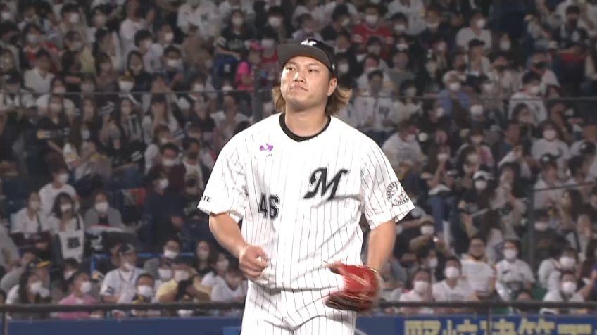 6回表・M岩下大輝 バースデー登板!! 1イニングを無失点に抑える好投をみせる!!