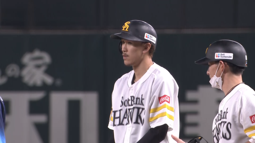 7回裏・H三森大貴 ダメ押しの一打!! センターへ鮮やかなタイムリーヒットを放つ!!