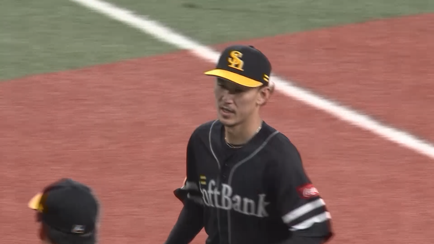 3回裏・H三森大貴 この回2回目のファインプレー!! 華麗なジャンピングスローをみせる!!