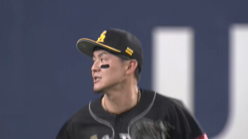 6回裏・H牧原大成 このまま試合は終わらせない!! 望みをつなぐ超ファインプレー!!