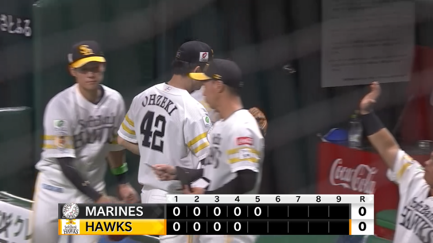 5回表・H大関友久 この回までパーフェクトピッチング!! 7奪三振の好投を見せる!!