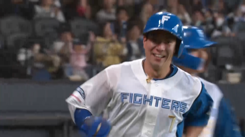6回裏・F野村佑希 4番の役割を果たす!! 上手く合わせて同点タイムリー!!