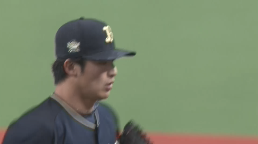 7回裏・B山崎颯一郎 ランナー2塁のピンチを2者連続三振で切り抜ける!!