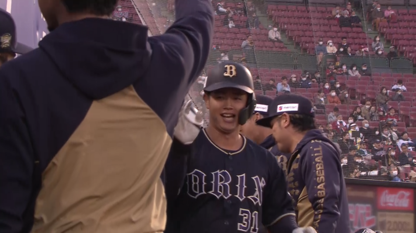 1回表・B太田椋 右中間スタンドへの2ランホームランで初回から先制点をもたらす!!