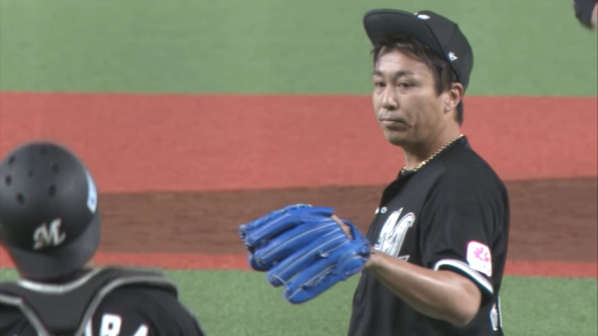 9回裏・M益田直也 最終回、一打同点のピンチの場面を無失点に抑える!!