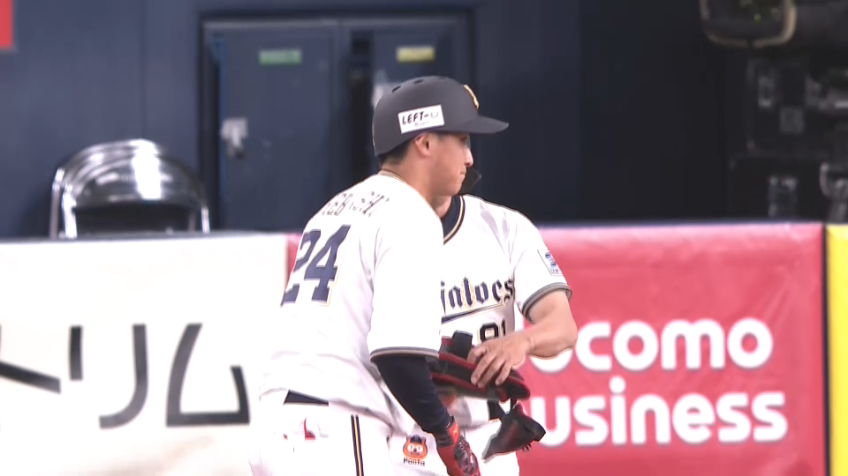 4回裏・B紅林弘太郎 センターへの先制タイムリーヒットを放つ!!