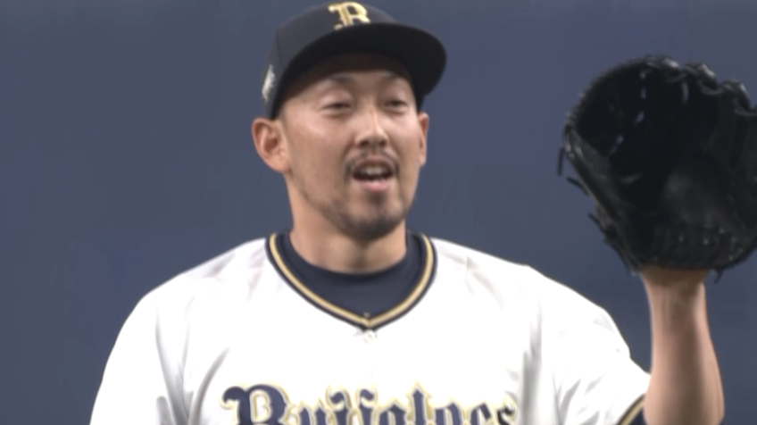 9回表・B平野佳寿 空振り三振を奪い、無失点に抑えてゲームセット!!