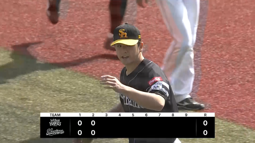 2回裏・H大関友久 満塁のピンチを背負うも、センターフライに打ち取り無失点で切り抜ける!!