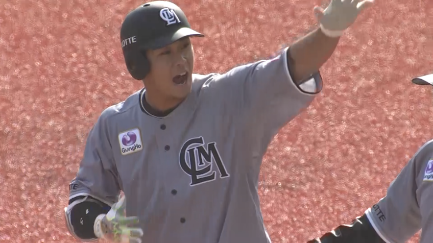 4回裏・M平沢大河 ガッツポーズ!! ライトへのタイムリーヒットで追加点をあげる!!