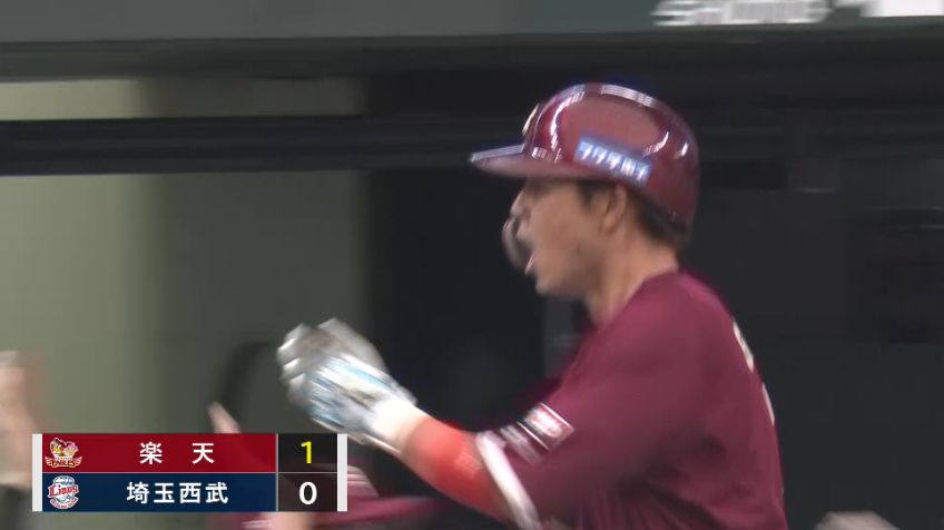 3回表・E鈴木大地 今季第1号の先制ソロホームラン!!