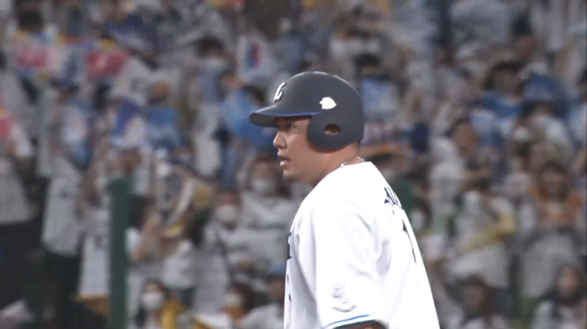 8回裏・L山川穂高 2アウトから貴重な追加点を挙げる!!