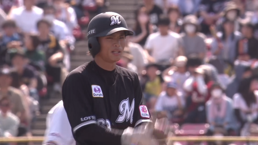 3回表・M和田康士朗 2021年の盗塁王が今季初盗塁を決める!!