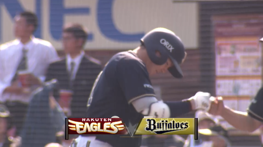 3回表・B茶野篤政 粘り勝ち!! 10球目を捉えてタイムリーヒット!!